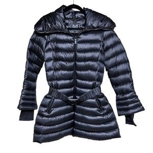 Dawn Levy Judy Blue Down Puffer Jacket‎ Black Women’s Size Small